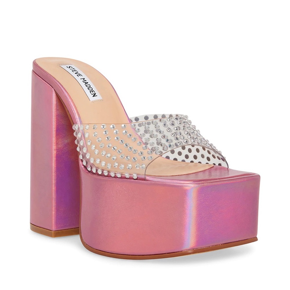 Steve Madden Ruby Iridescent Platform Heel - 9 - image 5
